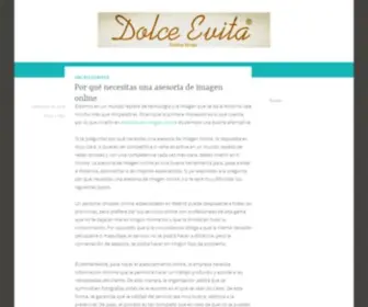 Dolceevita.es(Dolce E Vita) Screenshot