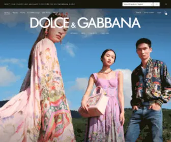 Dolcegabbana.com(Dolce&Gabbana presents The Winter 2015 Collections. All the world of DG) Screenshot