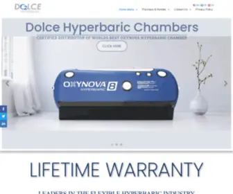 Dolcehyperbaric.com(Dolce Hyperbaric) Screenshot