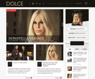Dolcemag.com(Dolce Magazine) Screenshot
