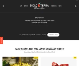 Dolceterra.co.uk(Dolceterra Italian Within) Screenshot