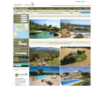 Dolcevita.be(Agriturismo et villas) Screenshot