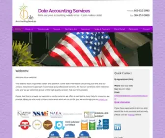 Doleaccountingservices.com(Dole Accounting Services) Screenshot