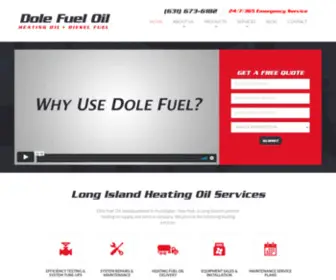 Dolefuel.com(Dole Fuel Oil) Screenshot