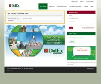 Dolex.com(Financial services) Screenshot