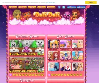 DoliDoli.com(Girl Games Online) Screenshot