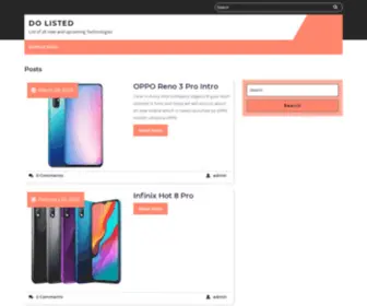 Dolisted.com(Do Listed) Screenshot