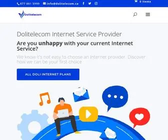 Dolitelecom.ca(Dolitelecom) Screenshot