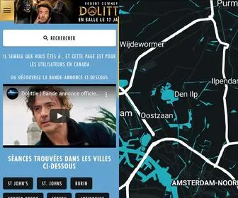 Dolittleticketsfr.ca(Dolittle) Screenshot