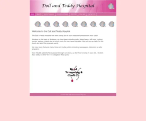 Dollandteddyhospital.com.au(Doll and Teddy Hospital) Screenshot