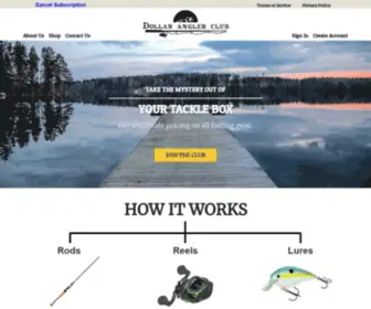 Dollaranglerclub.com(Dollar Angler Club) Screenshot