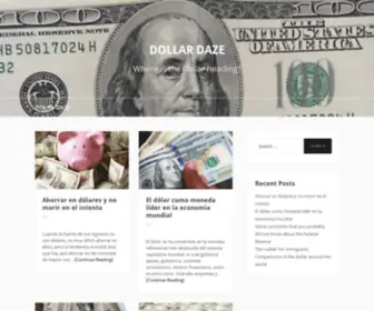 Dollardaze.org(Where is the dollar heading) Screenshot