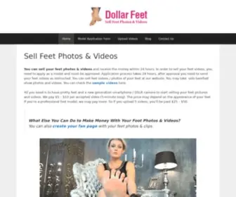 Dollarfeet.com(Sell Feet Pics &amp; Videos) Screenshot