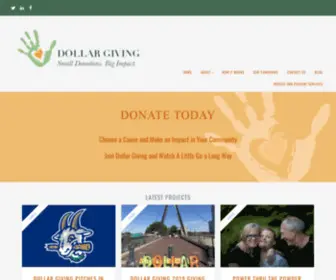 Dollargiving.org(Dollar Giving) Screenshot