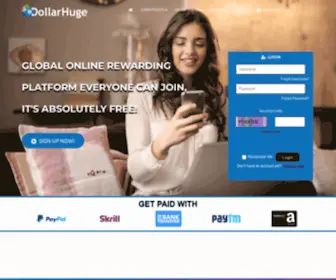 Dollarhuge.com(Make Money Online) Screenshot