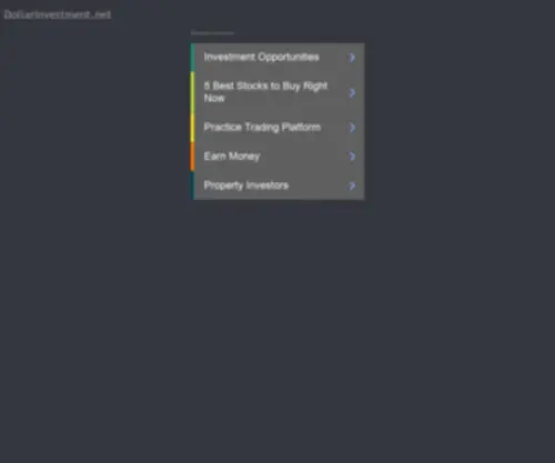 Dollarinvestment.net(Dollarinvestment) Screenshot