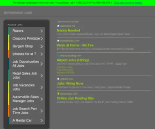 Dollarsaver.com(Dollarsaver) Screenshot