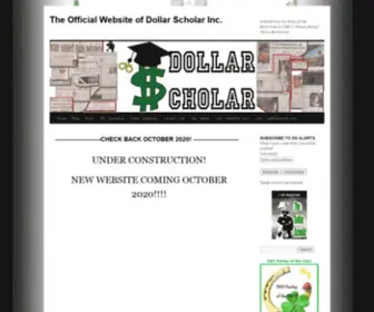 Dollarscholar.com(The Official Website of Dollar Scholar Inc) Screenshot