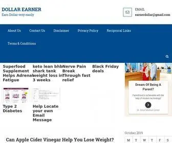Dollarsearner.com(Easily Earn Money Online) Screenshot