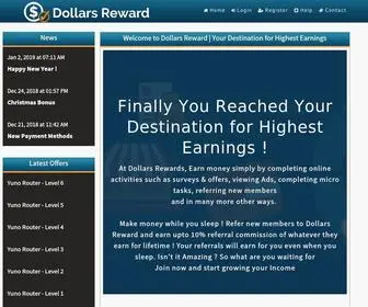 Dollarsreward.com(Dollars Reward) Screenshot