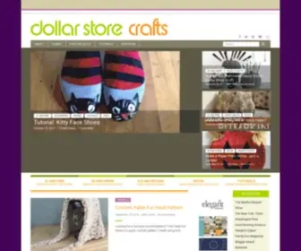 Dollarstorecrafts.com(Dollar Store Crafts) Screenshot