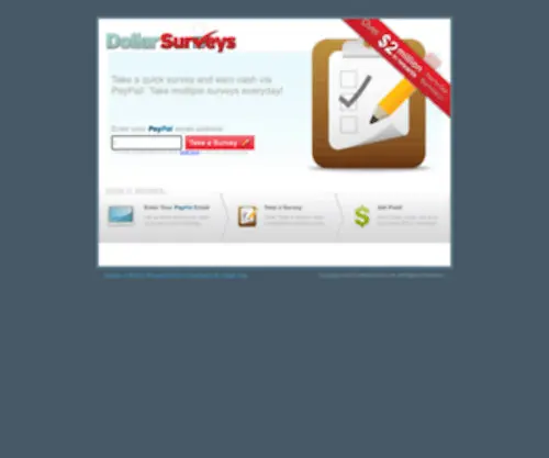 Dollarsurveys.net(Paid Online Surveys for Free) Screenshot