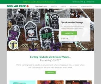 Dollartreecanada.com(Dollar Tree Canada) Screenshot