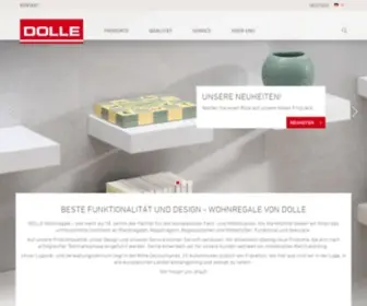 Dolle-Shelving.com(DOLLE Wohnregale) Screenshot