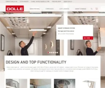 Dolle-UK.co.uk(Stairs and loft ladders from DOLLE since 1951) Screenshot