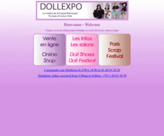 Dollexpo.fr(Dollexpo ventes en ligne) Screenshot