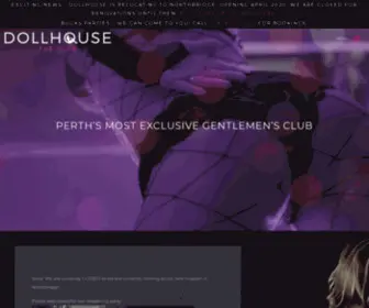 Dollhouse.com.au(Dollhouse Gentlemen's Club) Screenshot