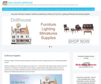 Dollhousesupplies.com(Dollhouse Supplies) Screenshot