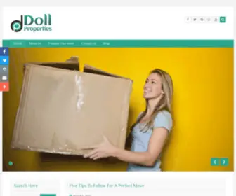 Dollproperties.com(Doll Properties Moving) Screenshot