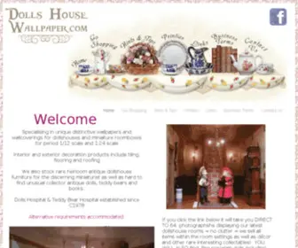 Dollshousewallpaper.co.uk(Notice to the administrator of this website) Screenshot