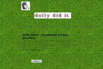 Dollydidit.com.au(Buy Dolly did it Button Jewellery & Craft Buttons Online Australia) Screenshot