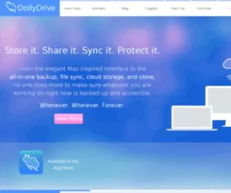 Dollydrive.com(Online Backup for Mac. Dolly Drive) Screenshot
