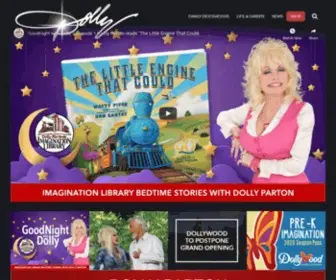 Dollypartonentertainment.com(Dolly Parton) Screenshot