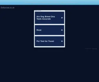 Dollyrose.co.uk(Cotton Nightwear) Screenshot