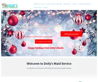 Dollysmaidservice.com(Local cleaning service) Screenshot