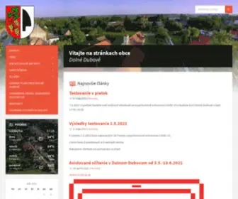 Dolnedubove.sk(Dolné) Screenshot