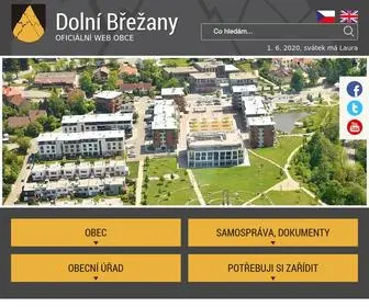 Dolnibrezany.cz(Dolní Břežany) Screenshot