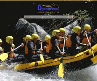 Dolomitactiv.it(Rafting, Canyoning und Bergwandern) Screenshot