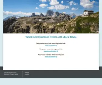 Dolomiti.eu(Hotel, alberghi e appartamenti per le Vostre vacanze) Screenshot