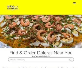 Doloras.com(Dolora's Hauz of Pancit Malabon) Screenshot