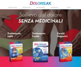 Dolorelax.it(Linea Prodotti Affaticamento Muscolare) Screenshot