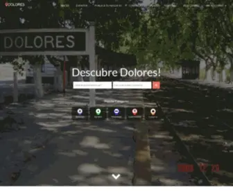 Dolores.com.ar(Ciudad de Dolores) Screenshot