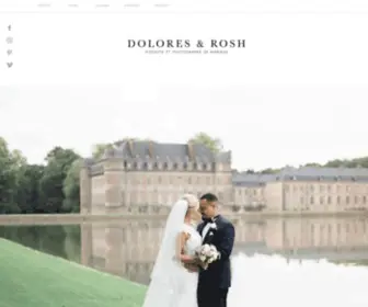 Doloresandrosh.com(Photographe et vidéaste mariage) Screenshot