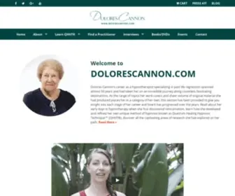Dolorescannon.com(Dolores Cannon) Screenshot