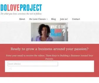 Doloveproject.com(Do Love Project) Screenshot