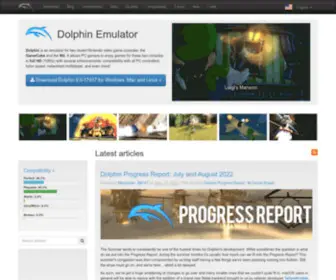 Dolphin-Emu.org(Dolphin Emulator) Screenshot